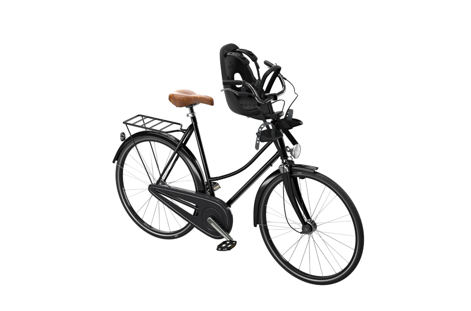 thule-yepp-nexxt-mini-cierna-na-bicykli